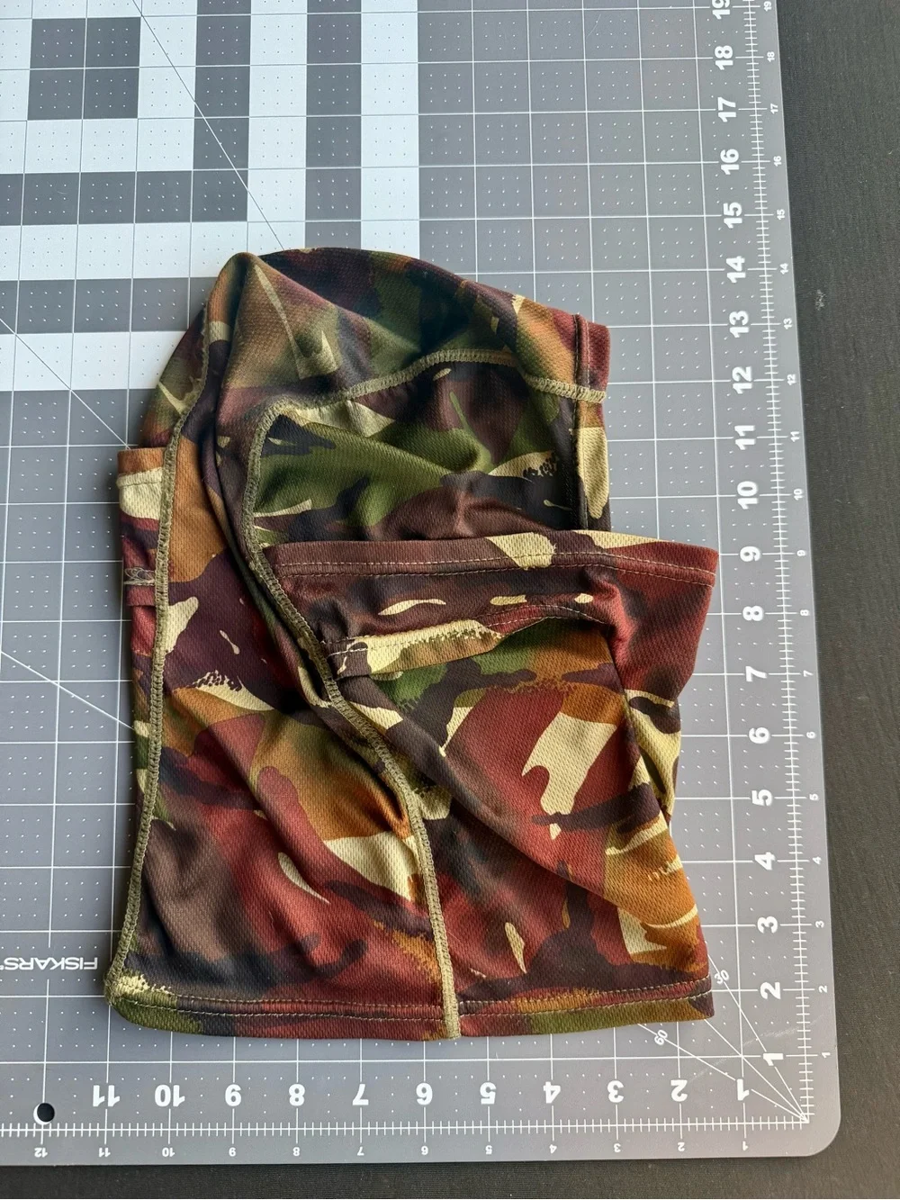 Camo Balaclava Neck Gaiter * One Size * Green Woodland * Unisex * Tactical